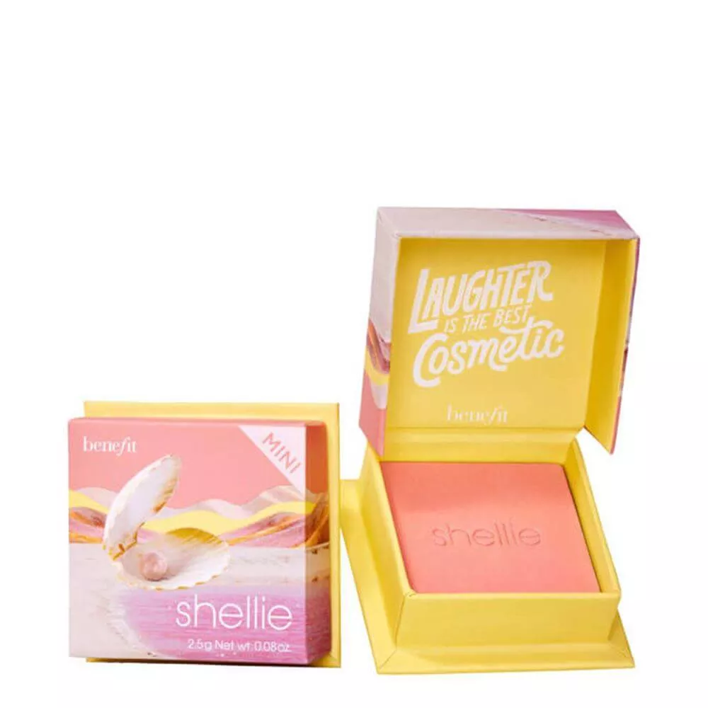 Benefit Shellie Warm-Seashell Pink Blush- Mini